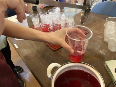 氷を浮かべ実食
