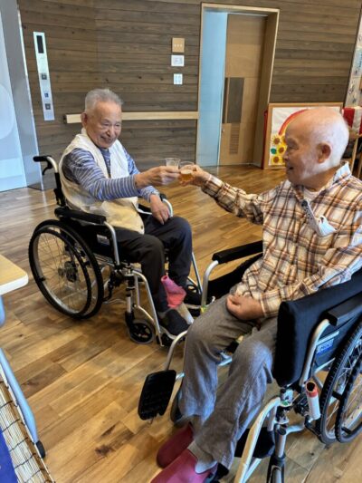 ノンアルコールで乾杯