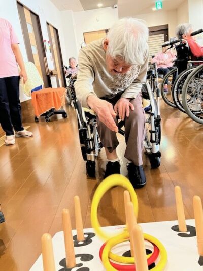 大変喜ばれておられました