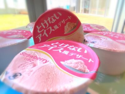 とけないアイス風デザート
