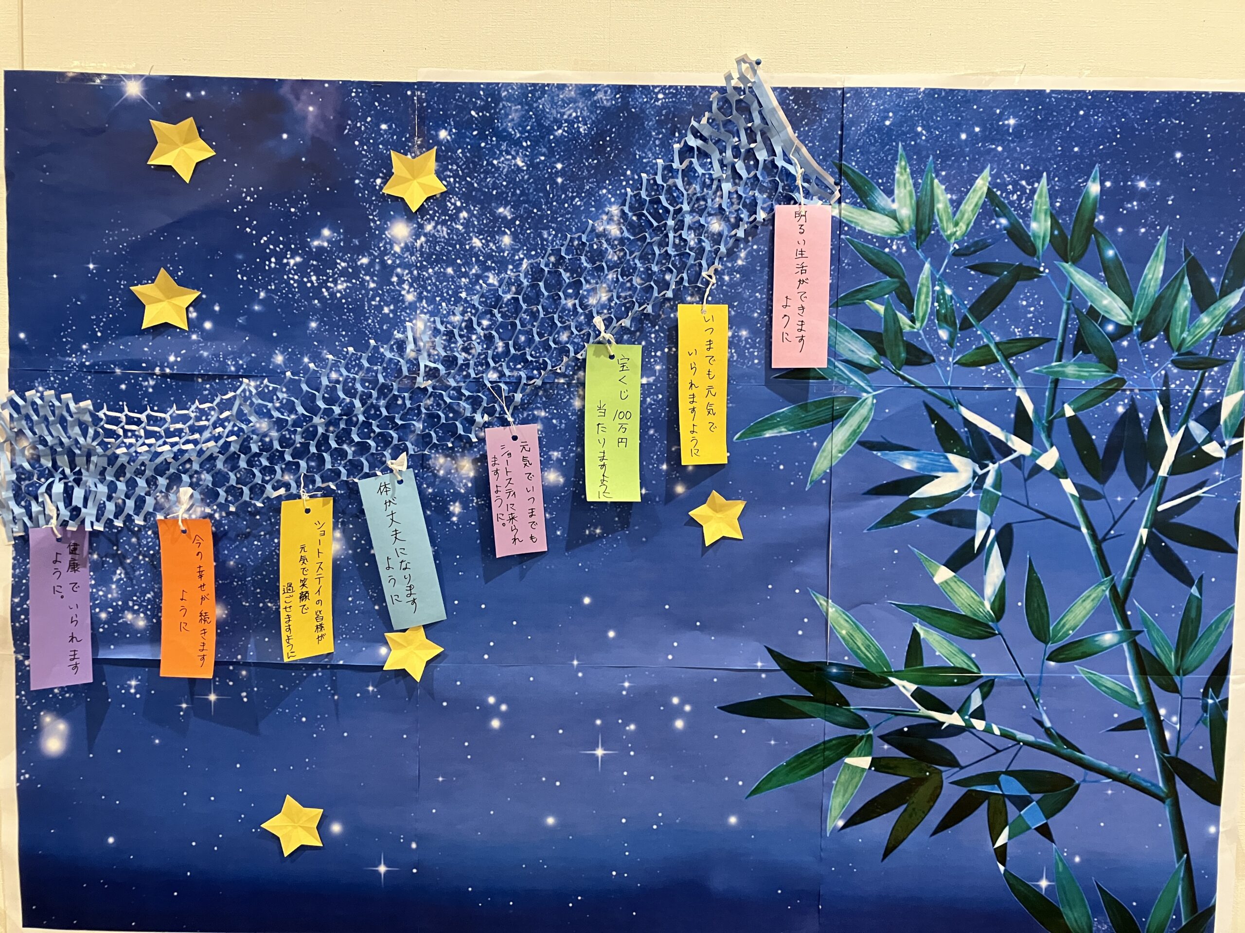 🌌七夕飾り🎋⭐【短期入所】