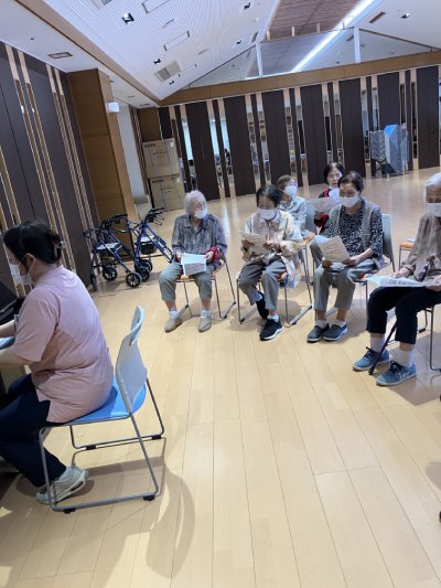 コーラスクラブの会場全体の様子