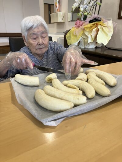 バナナの天ぷら