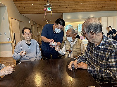 父の日に乾杯!
