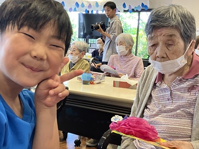 笑顔は最高の癒し
