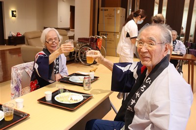 ひろやす荘 短期入所の夏祭り